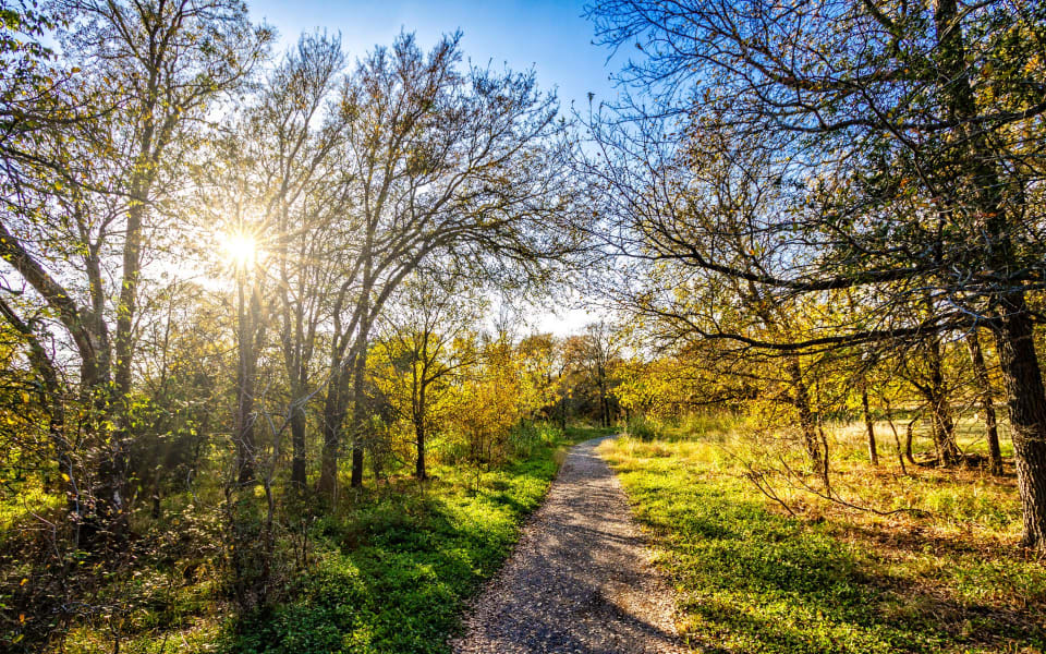 North Texas walking trails in Stonebridge Ranch