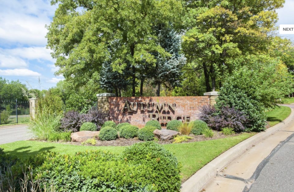 Neighborhood Autumn Ridge Stetson Bentley Oklahoma Real Estate