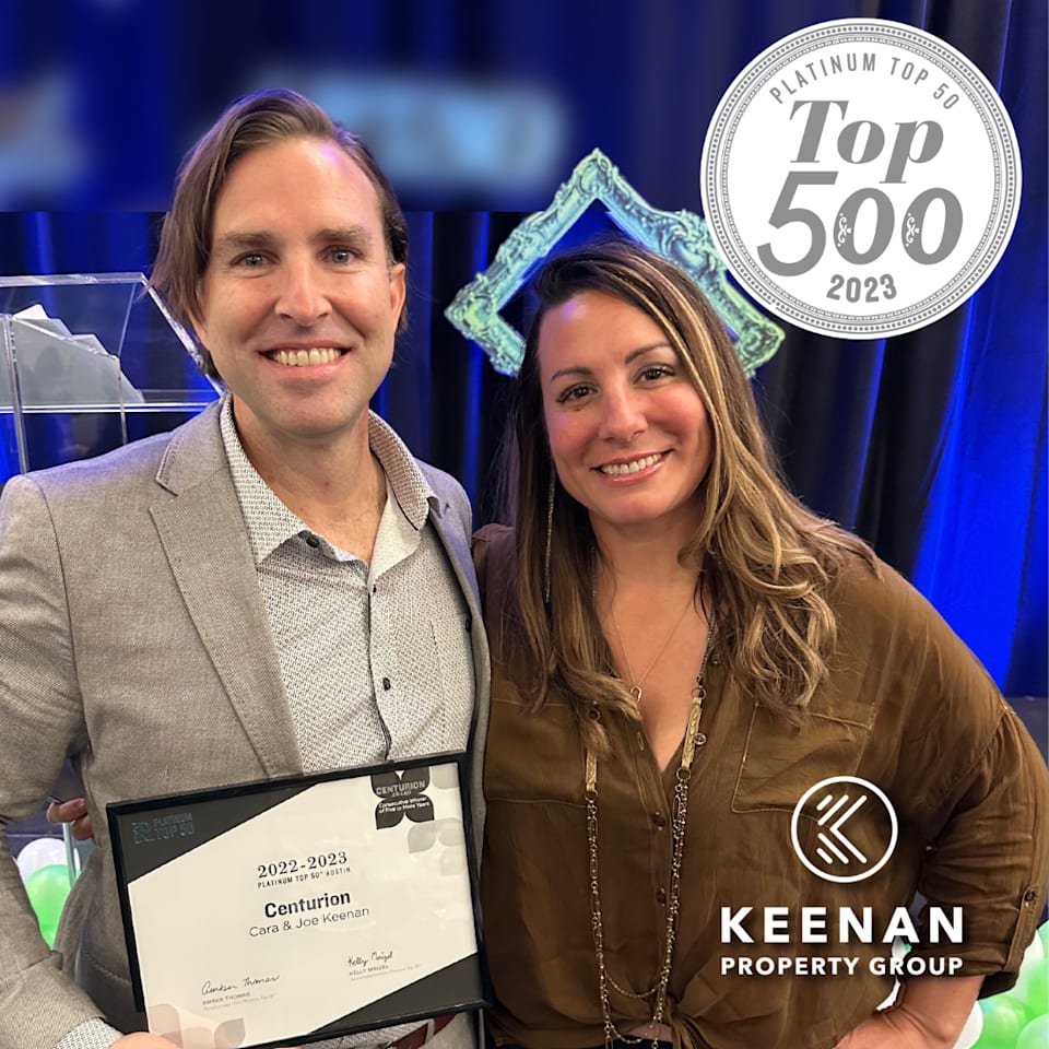 Platinum Top 500 Agents Again Joe & Cara Keenan