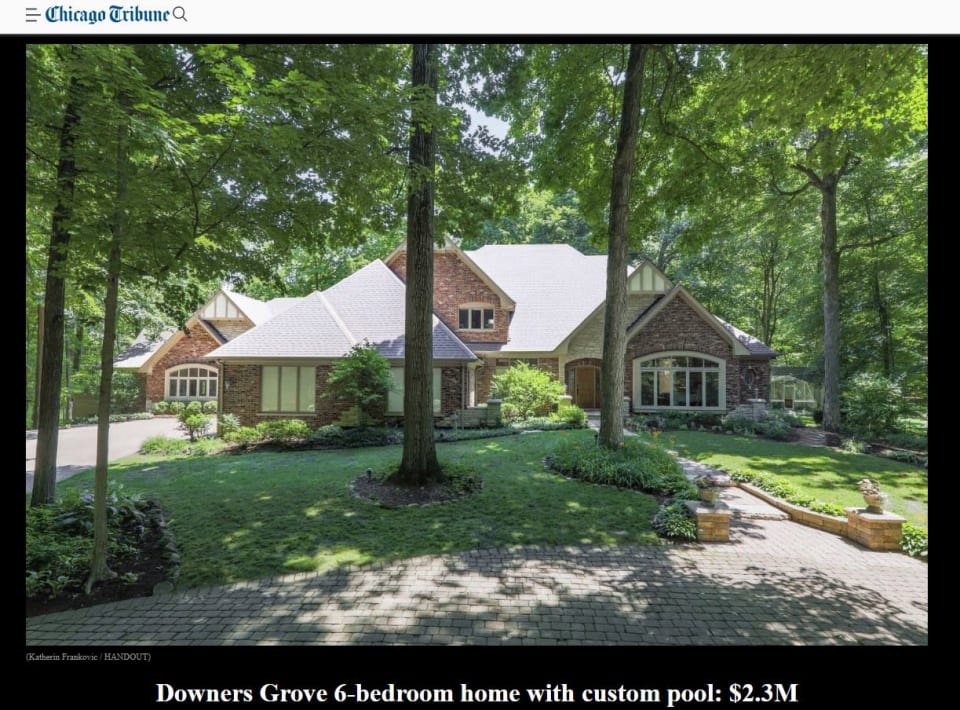 Check Out Our Stunning Listing Featured in the Chicago Tribune Dream