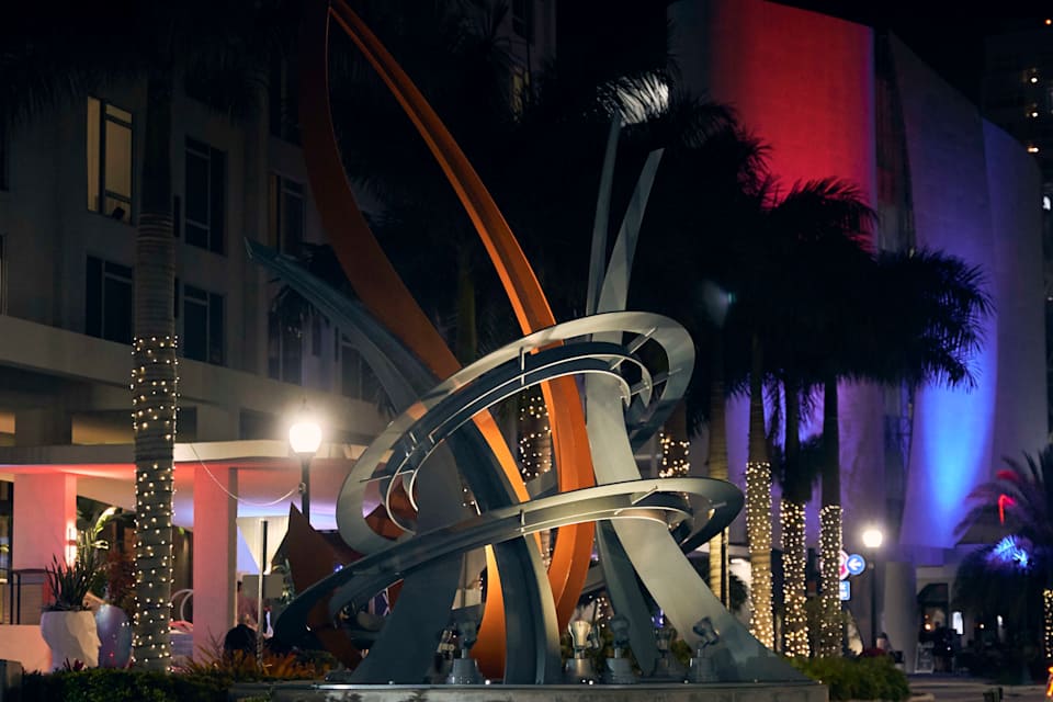Downtown Public Art: Jumping Fish by Jeff Laramore