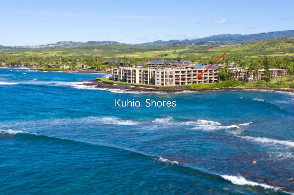 Kauai Real Estate, Ocean View Kuhio Shores Sold, Renovated Kiahuna