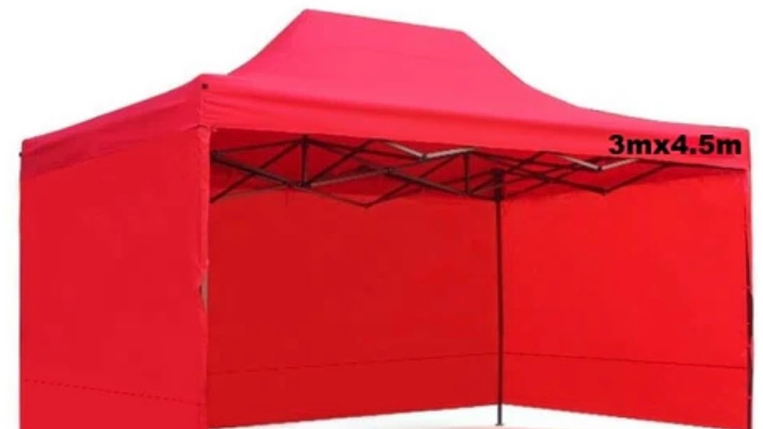 3m x 4.5m Gazebo With 3 Side Walls
