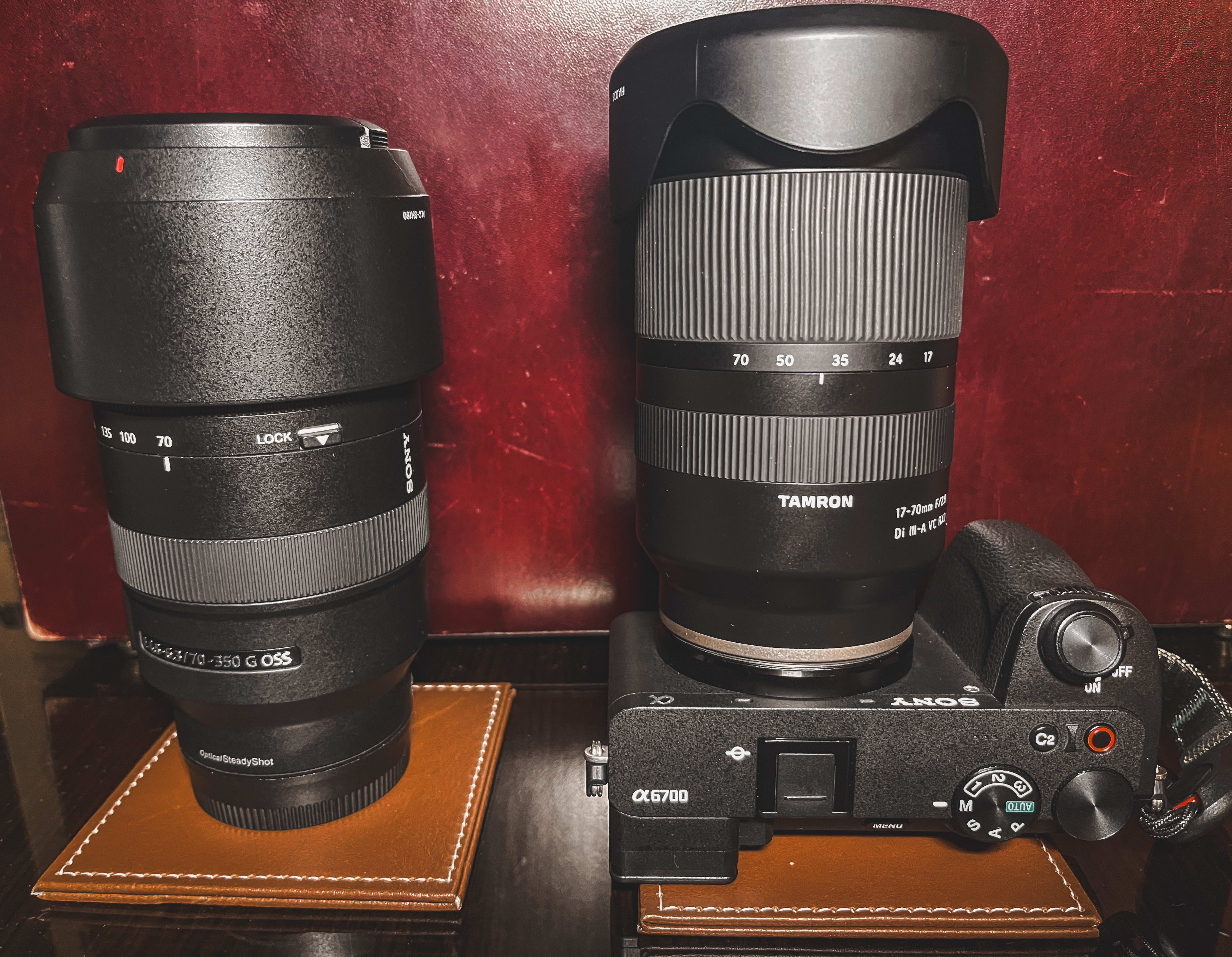 Sony A6700 photography equipment