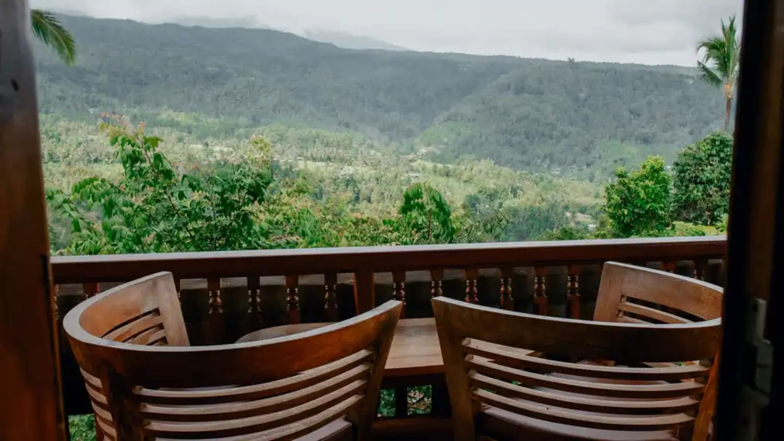 Private Balcony & Valley View