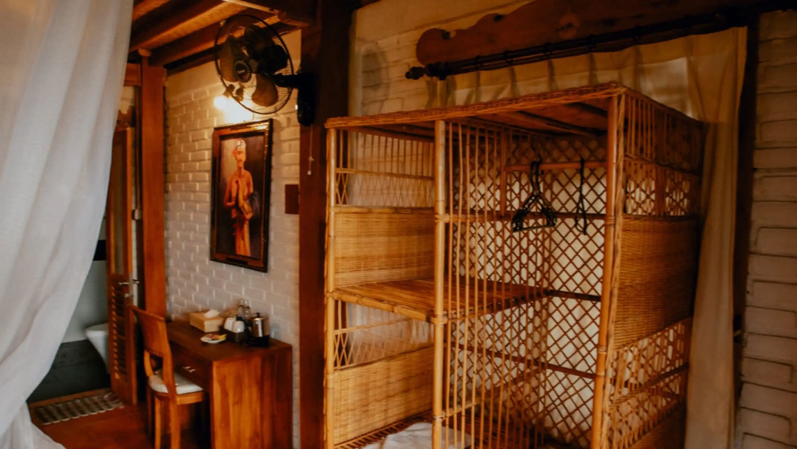 Wardrobe & Writing Desk
