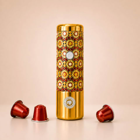 Pocket Espresso Floral Machine
