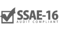 SSAE-16 audit compliant hosting provider.