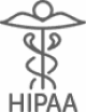 HIPAA logo.