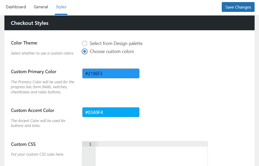 Modern WooCommerce checkout styles