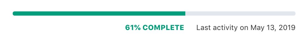 LearnDash course progress, frontend example