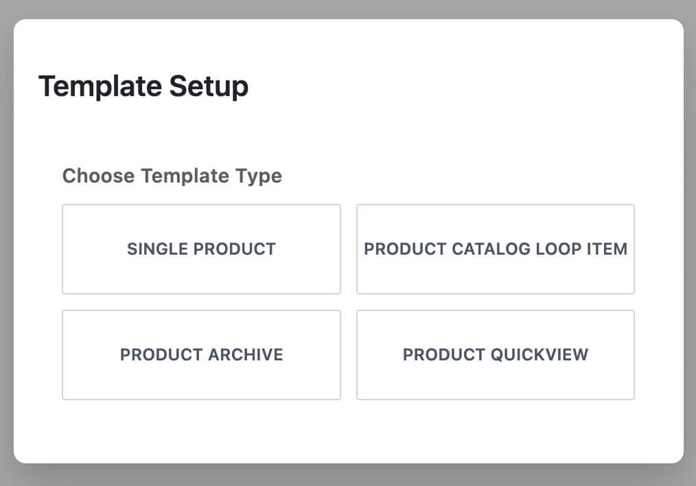 Shop Kit - Template Types