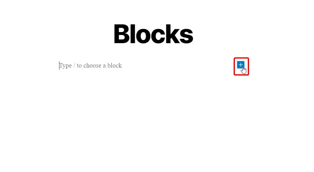 add a reusable block wp