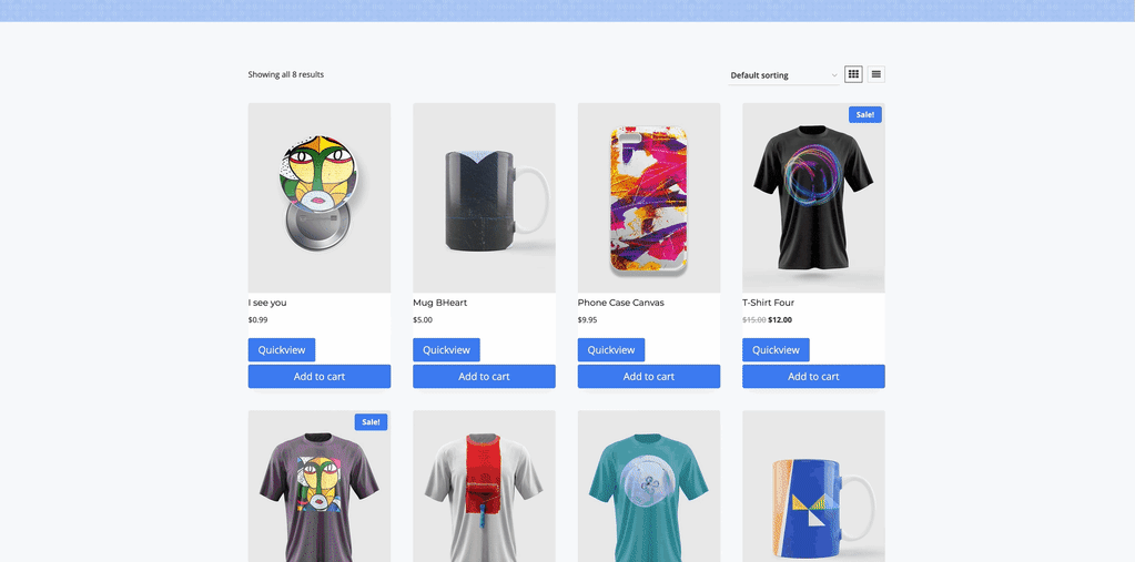 Product Quickview Demo