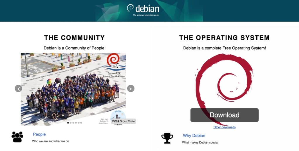 debian screenshot