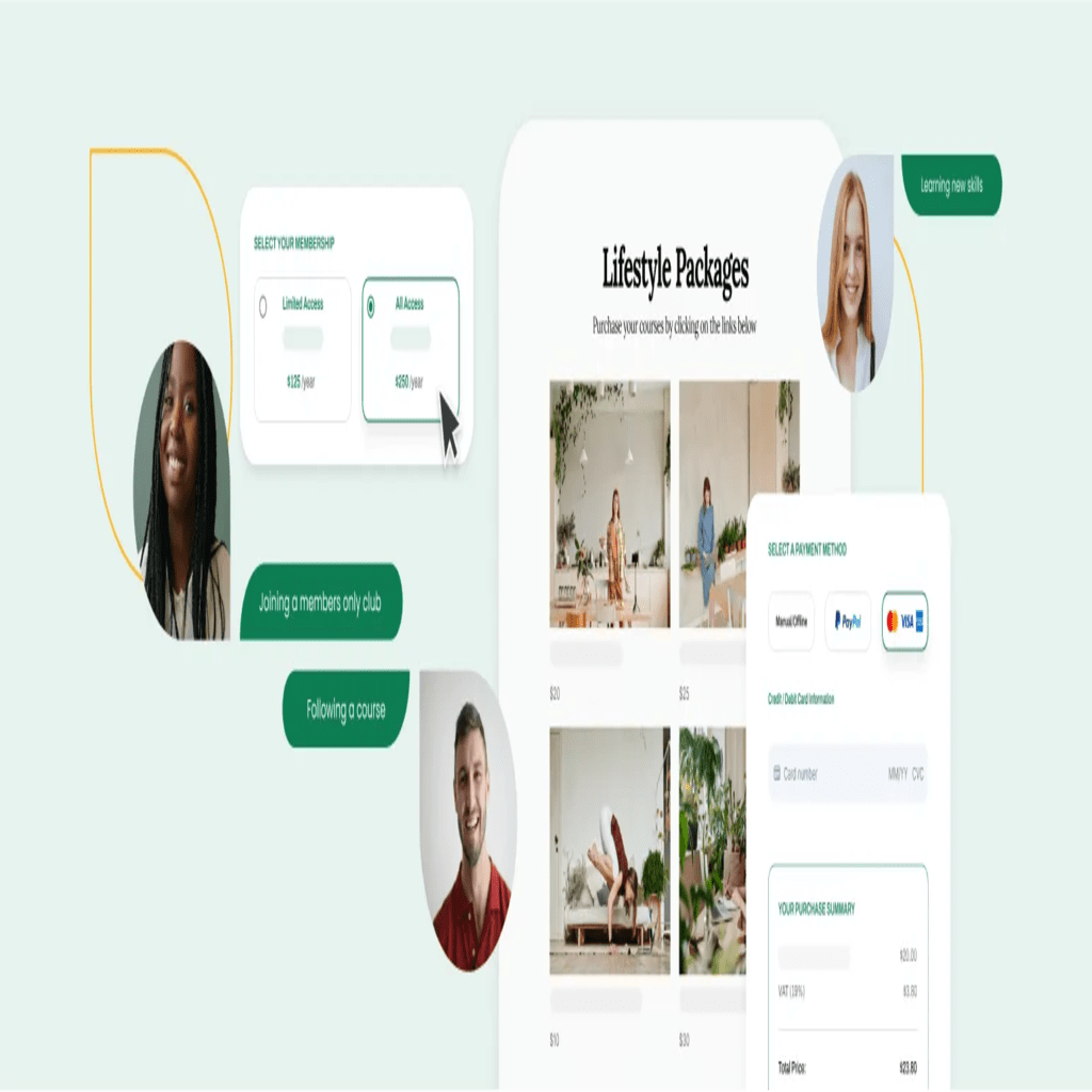 paid membership subscription community plugin