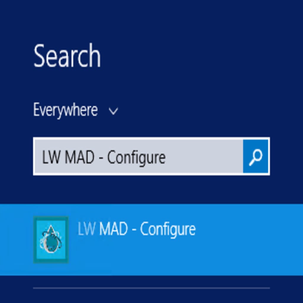 lw mad - configure