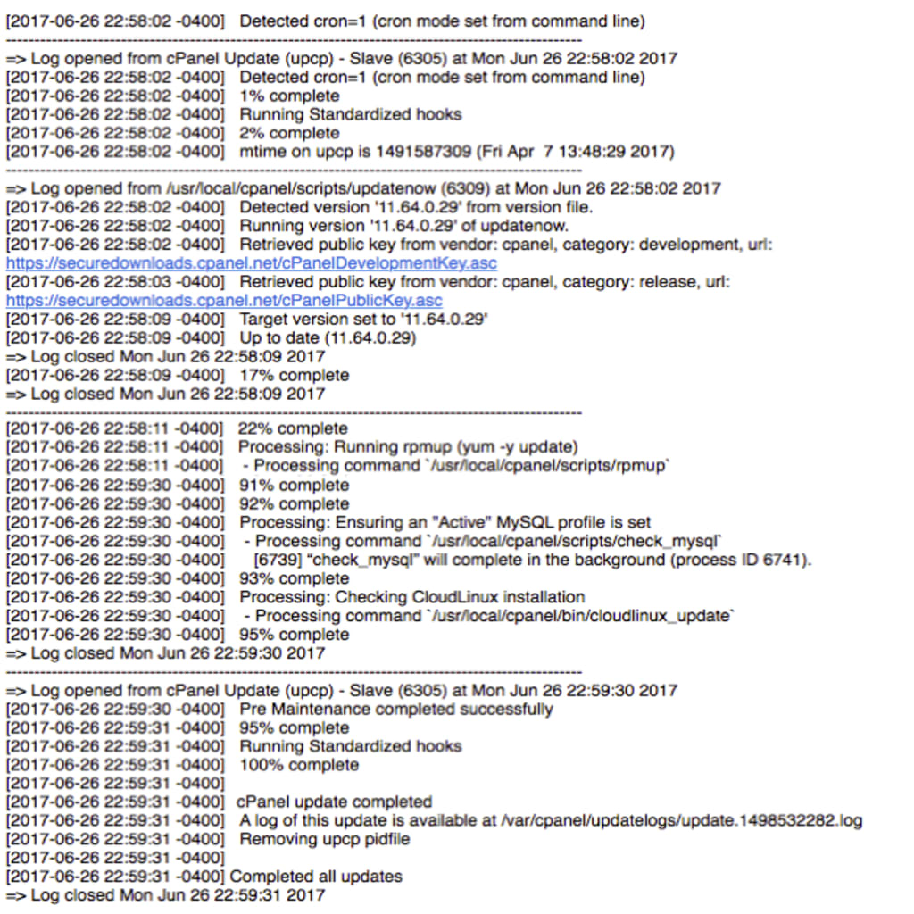 upcp update email content example