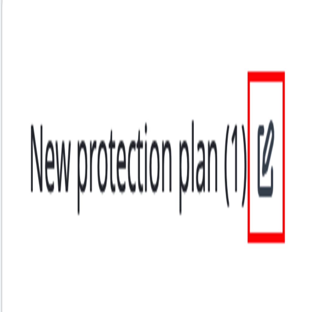 change name of plan icon highlighted