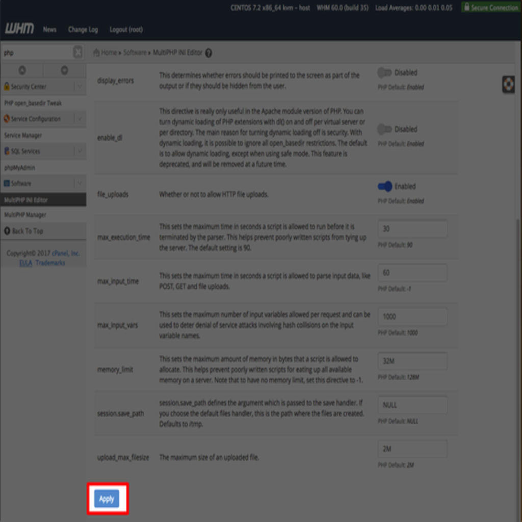 apply buttonhighlighted