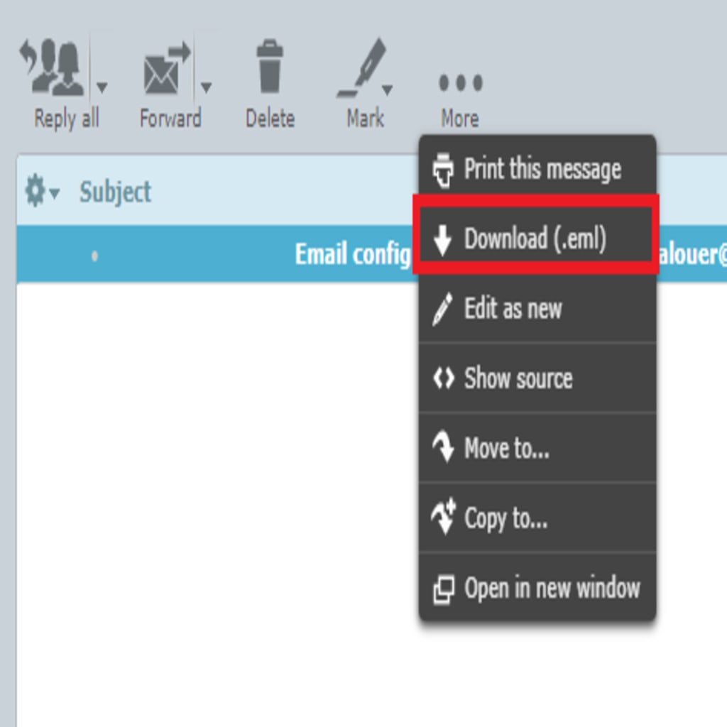 download link highlighted