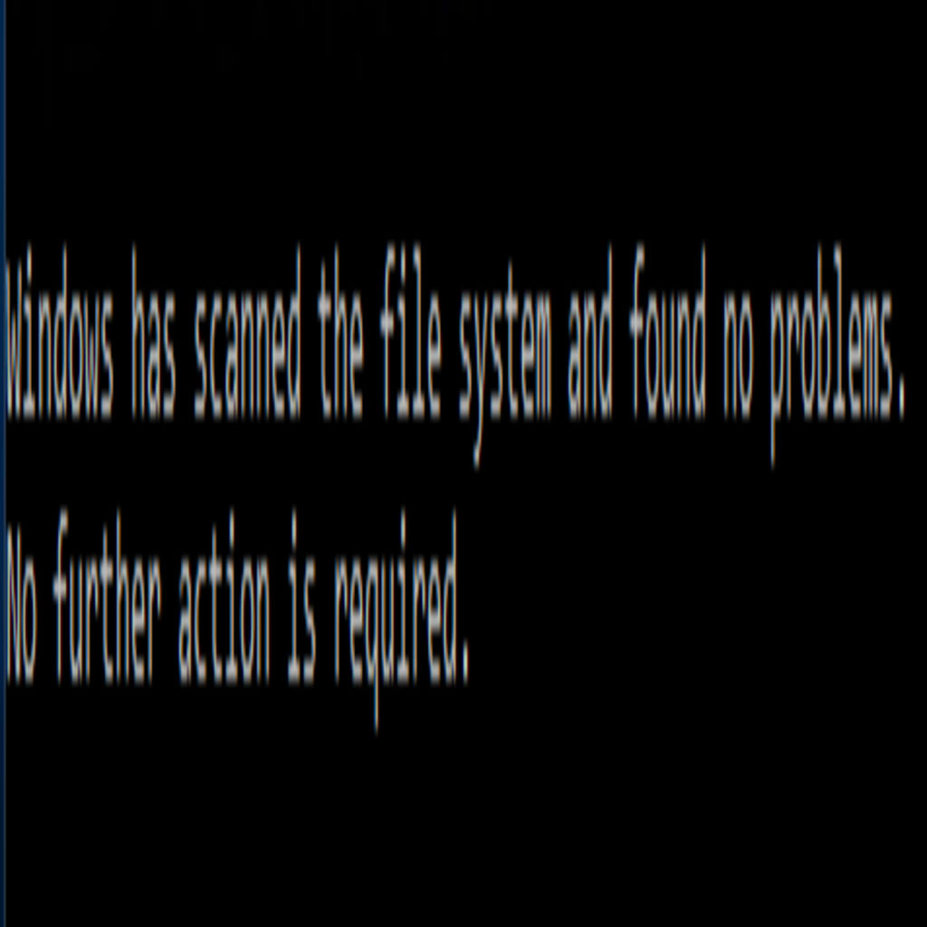 checkdisk report