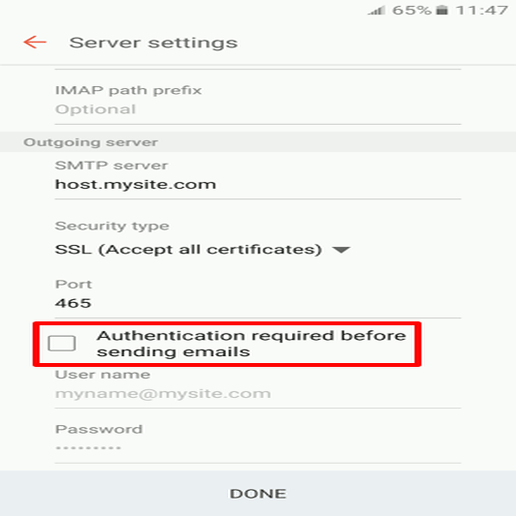 forcing authentication