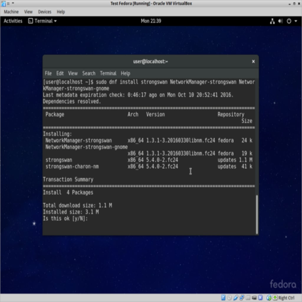 download example in command line