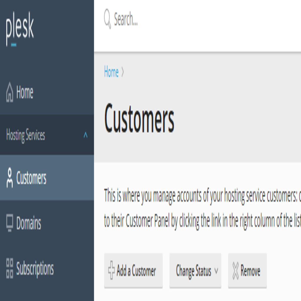 customer section