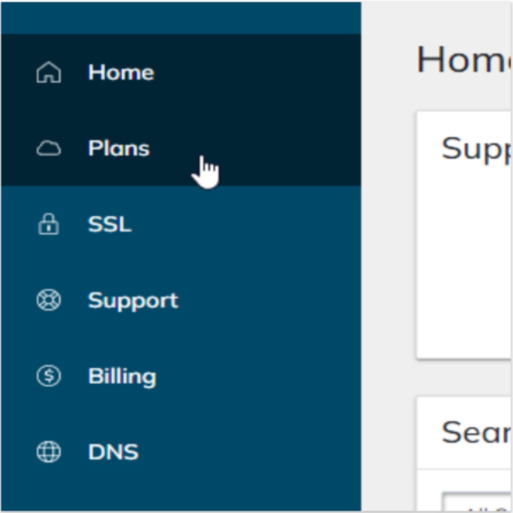Client Portal > Plans