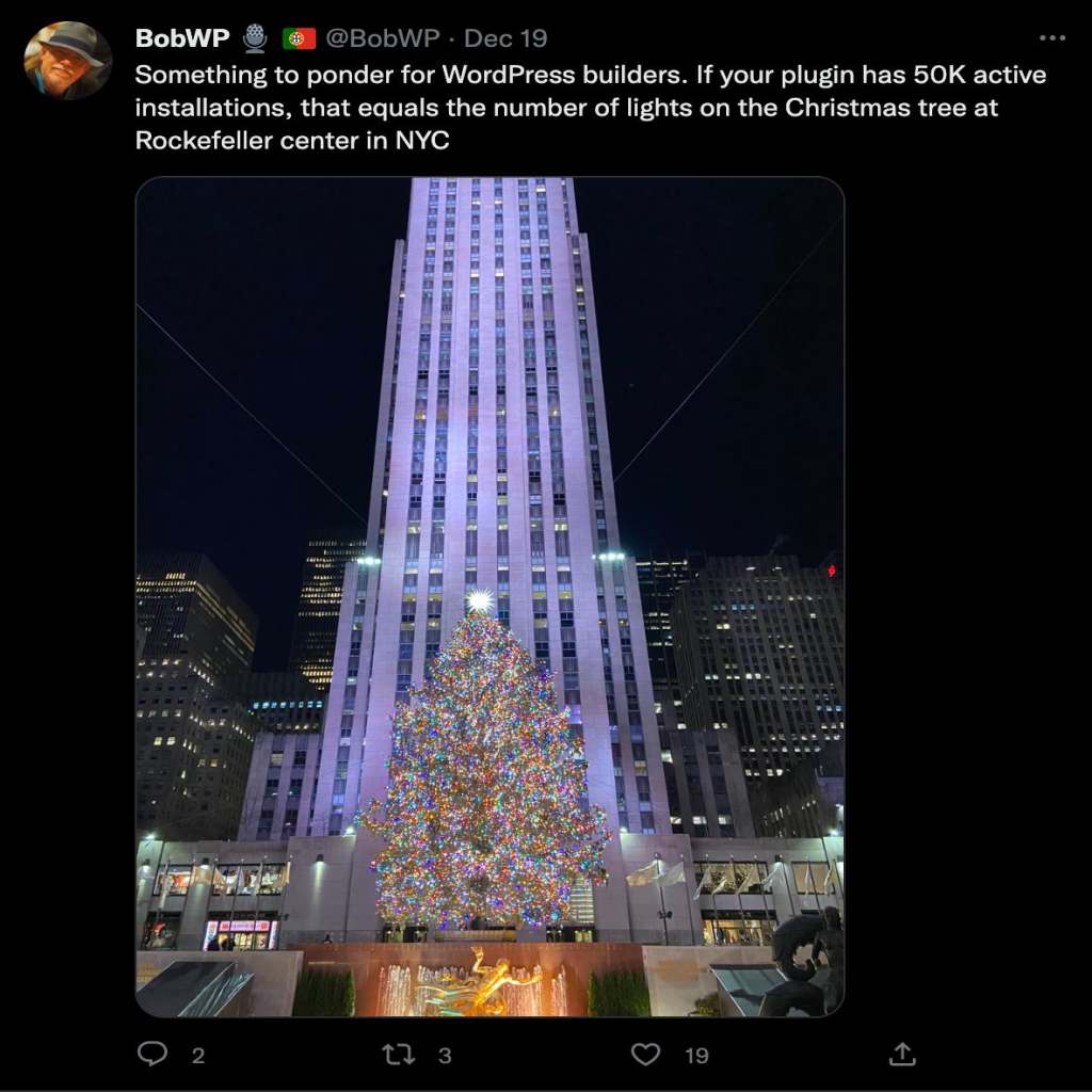 BobWP tweet