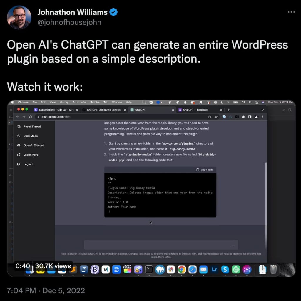 Johnathan Williams tweet