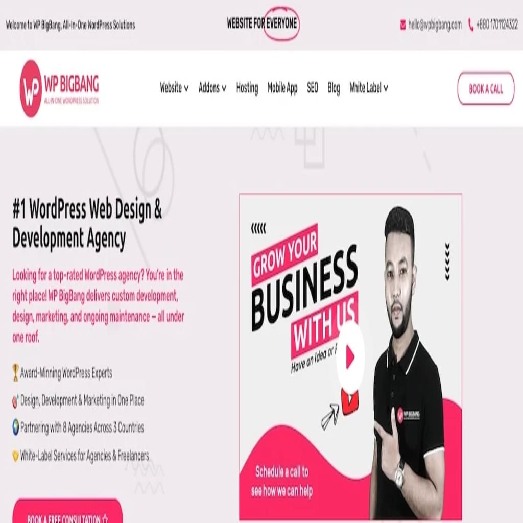 wordpress agency wp bigbang