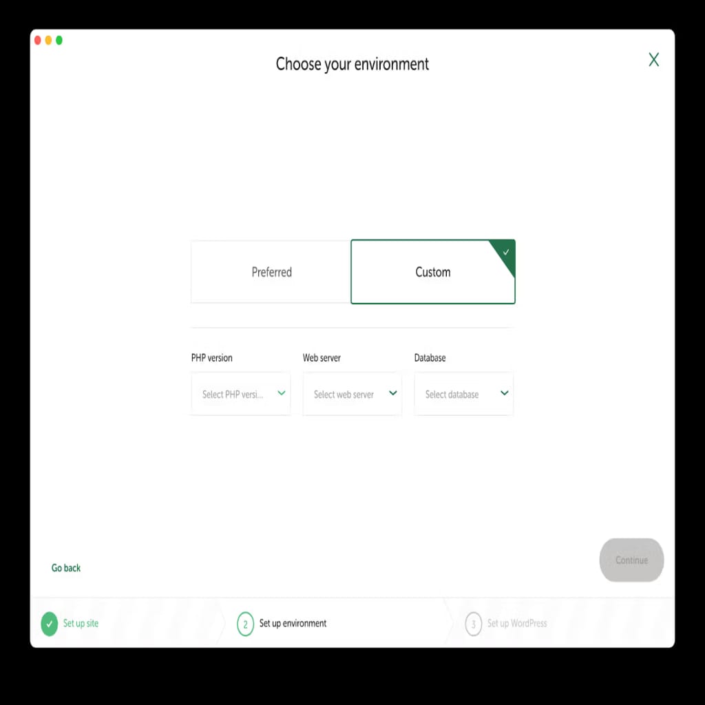 localwp custom server