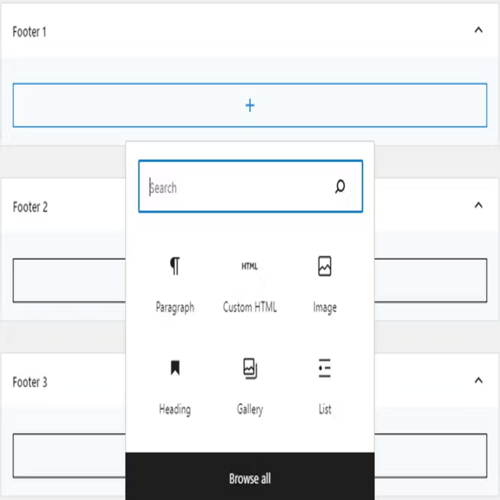 add html widget wp