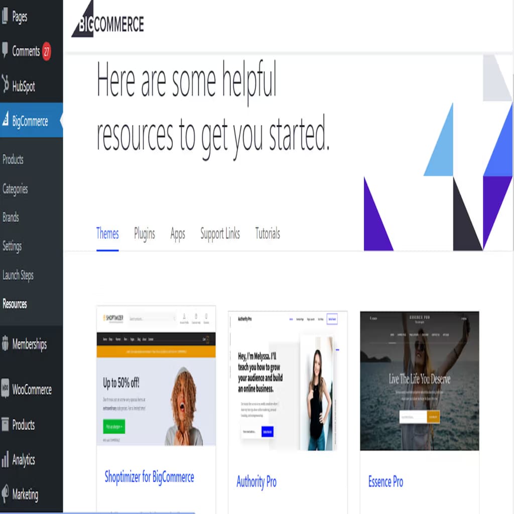 bigcommerce resources