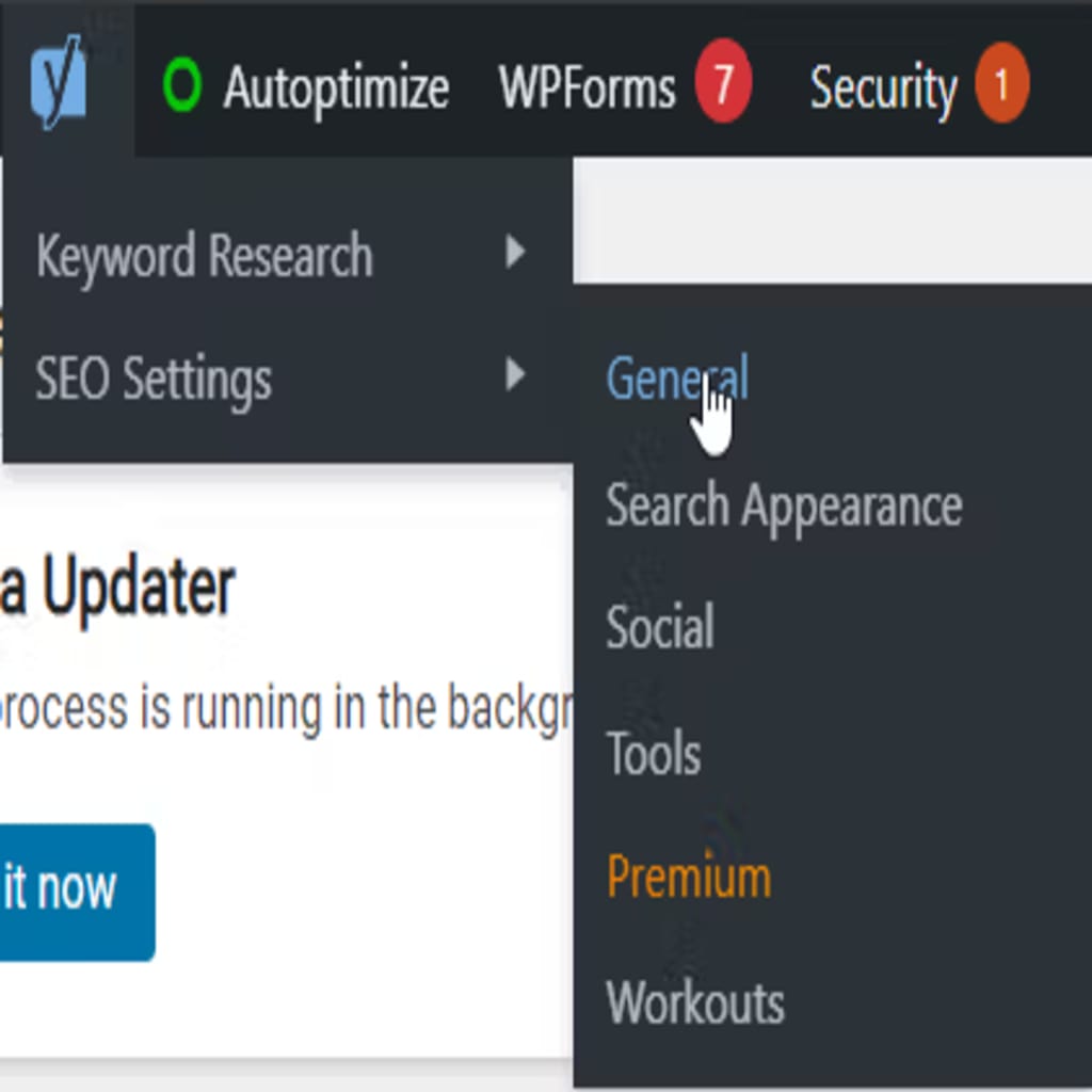 setting up yoast for wordpress sitemap