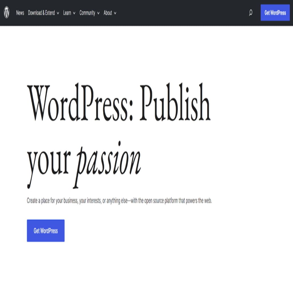 Self-hosted WordPress explained.