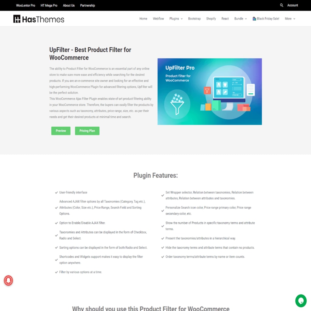 UpFilter - Product Filter for WooCommerce