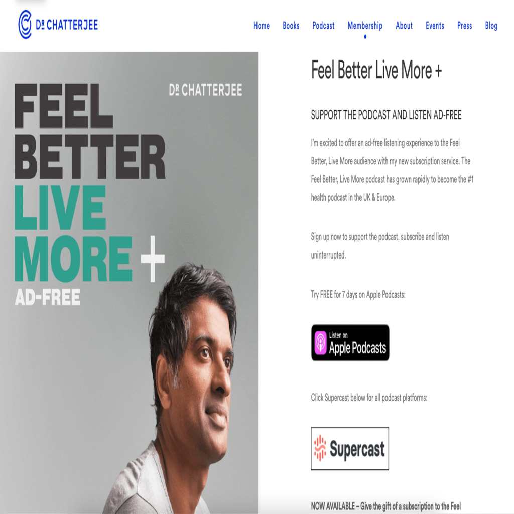A WordPress podcasting website gives you the chance to monetize your podcast.