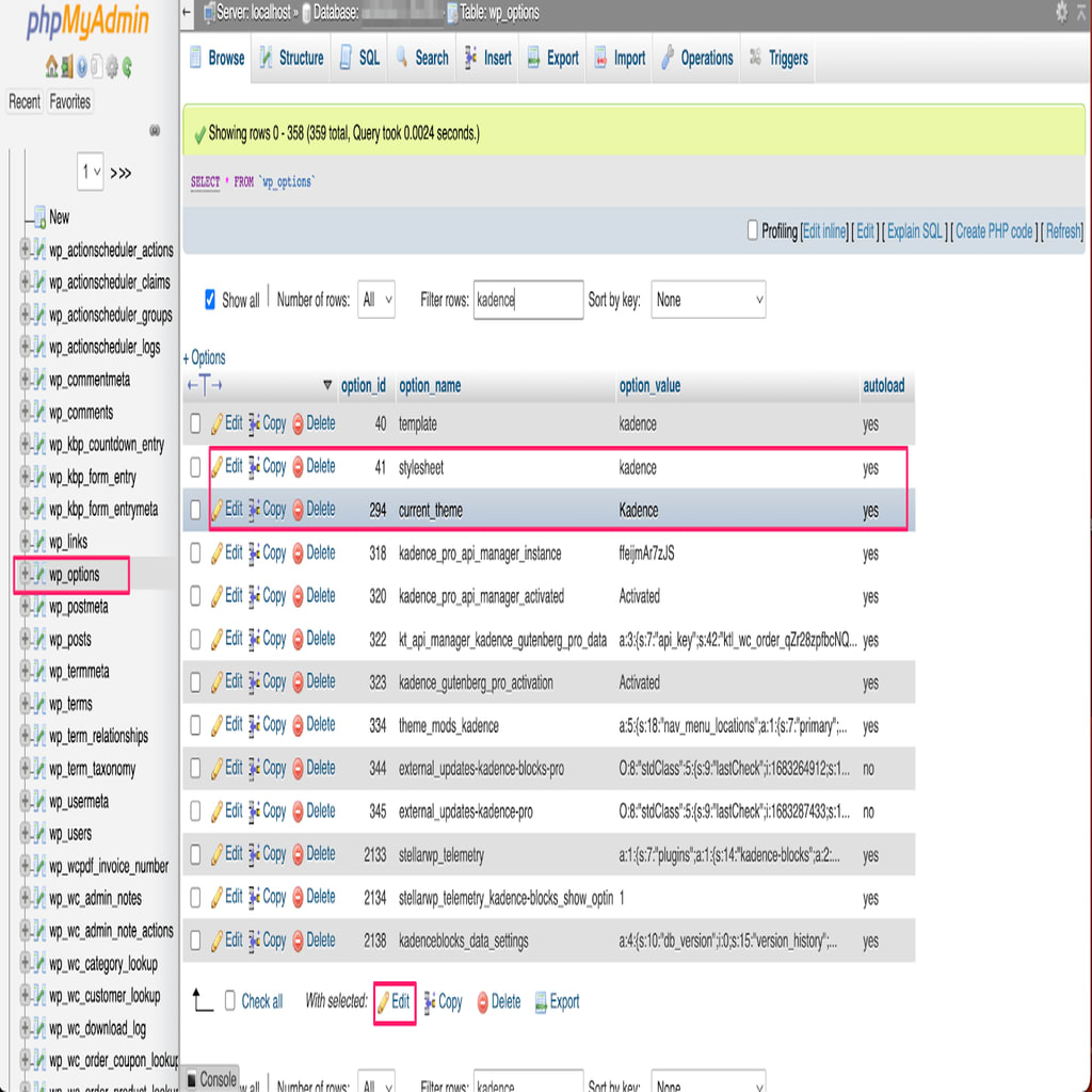 You can make changes manually if you can’t access your WordPress dashboard.