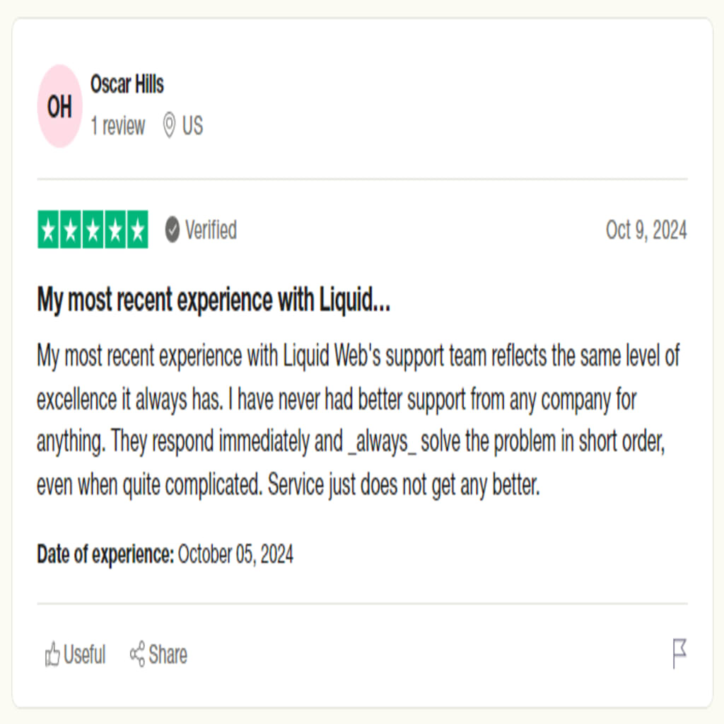 Look at review sites like Trustpilot to see testimonials about the hosting providers you’re considering. 