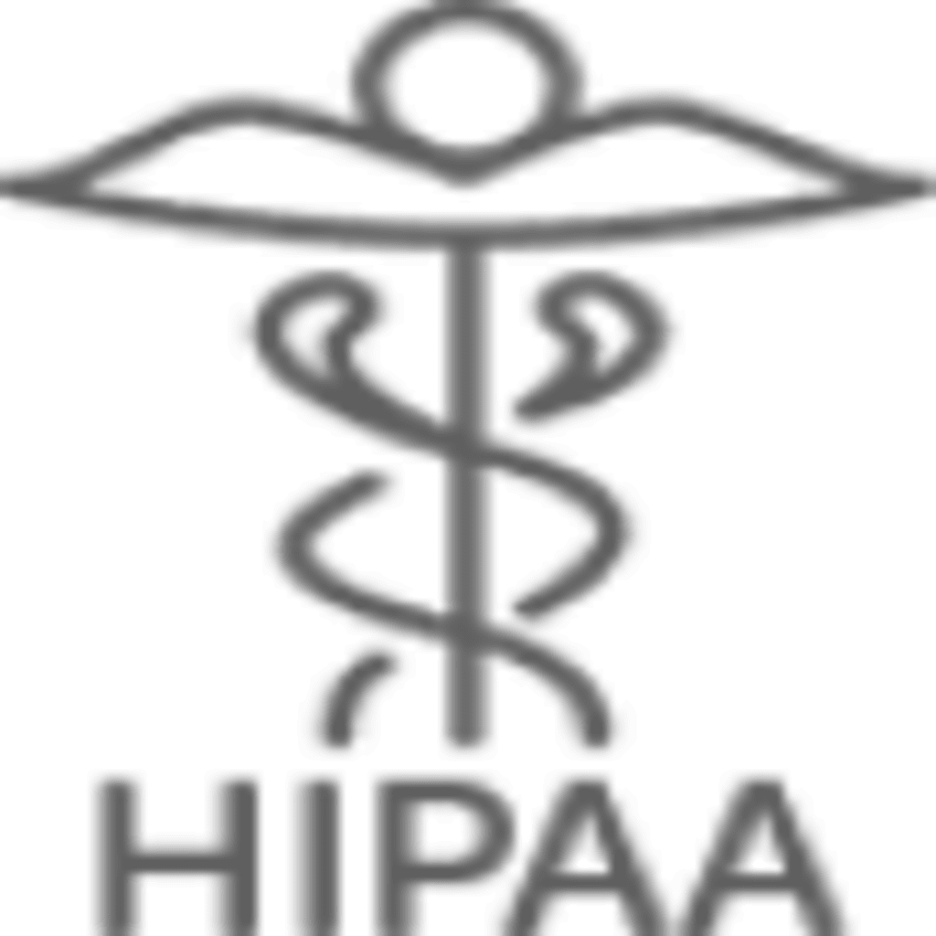 HIPAA logo.