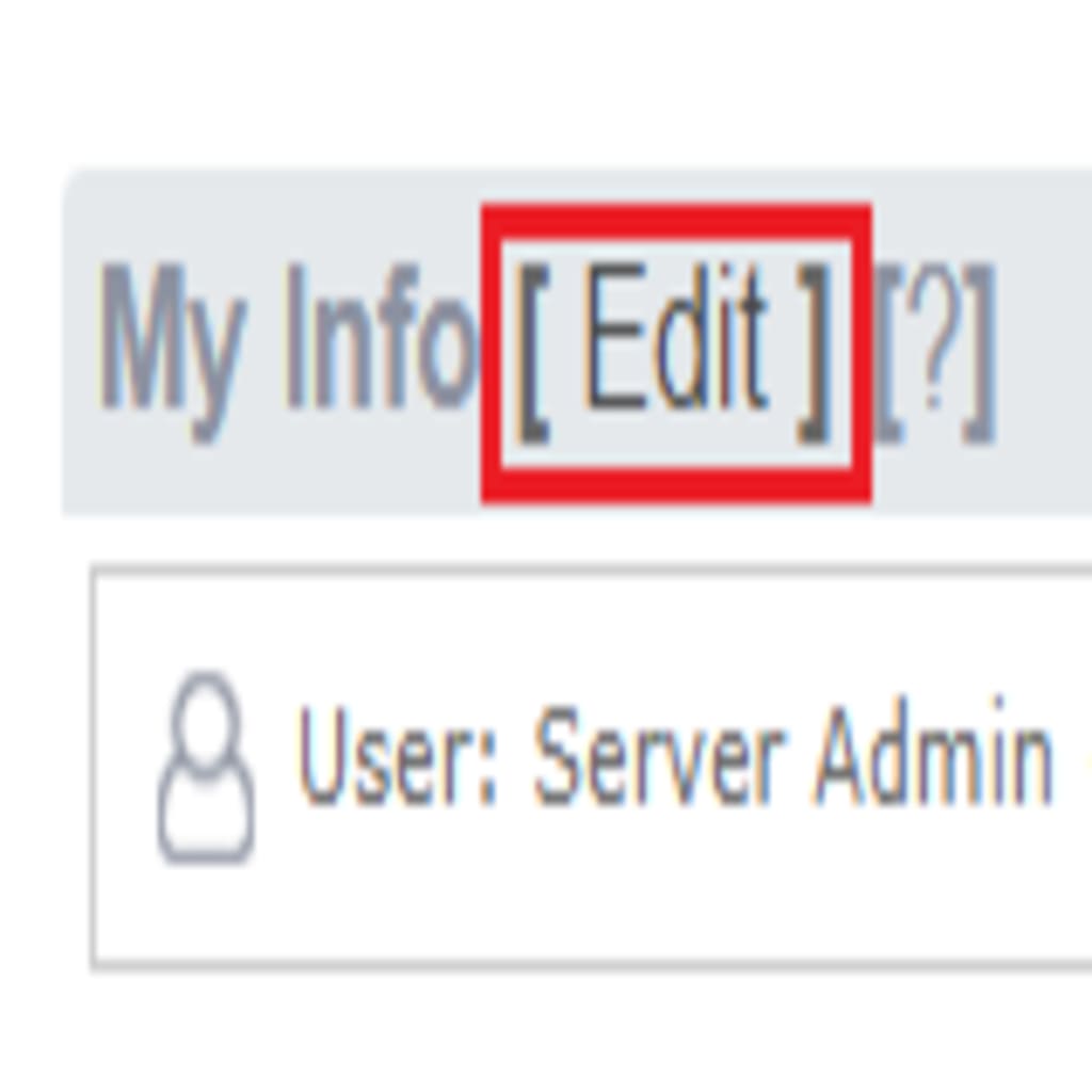 user edit link