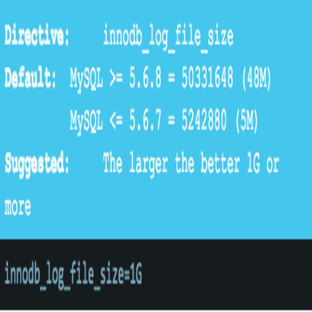 InnoDB Log File Size