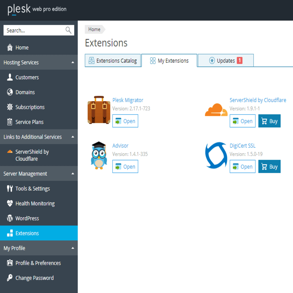 For the initial sync in a Plesk to Plesk migration you'll want to go to the Plesk Migrator.