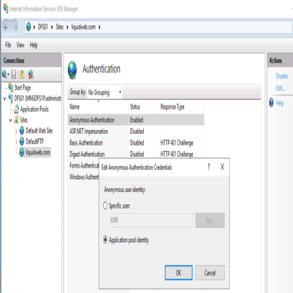 Anonymous Authentication