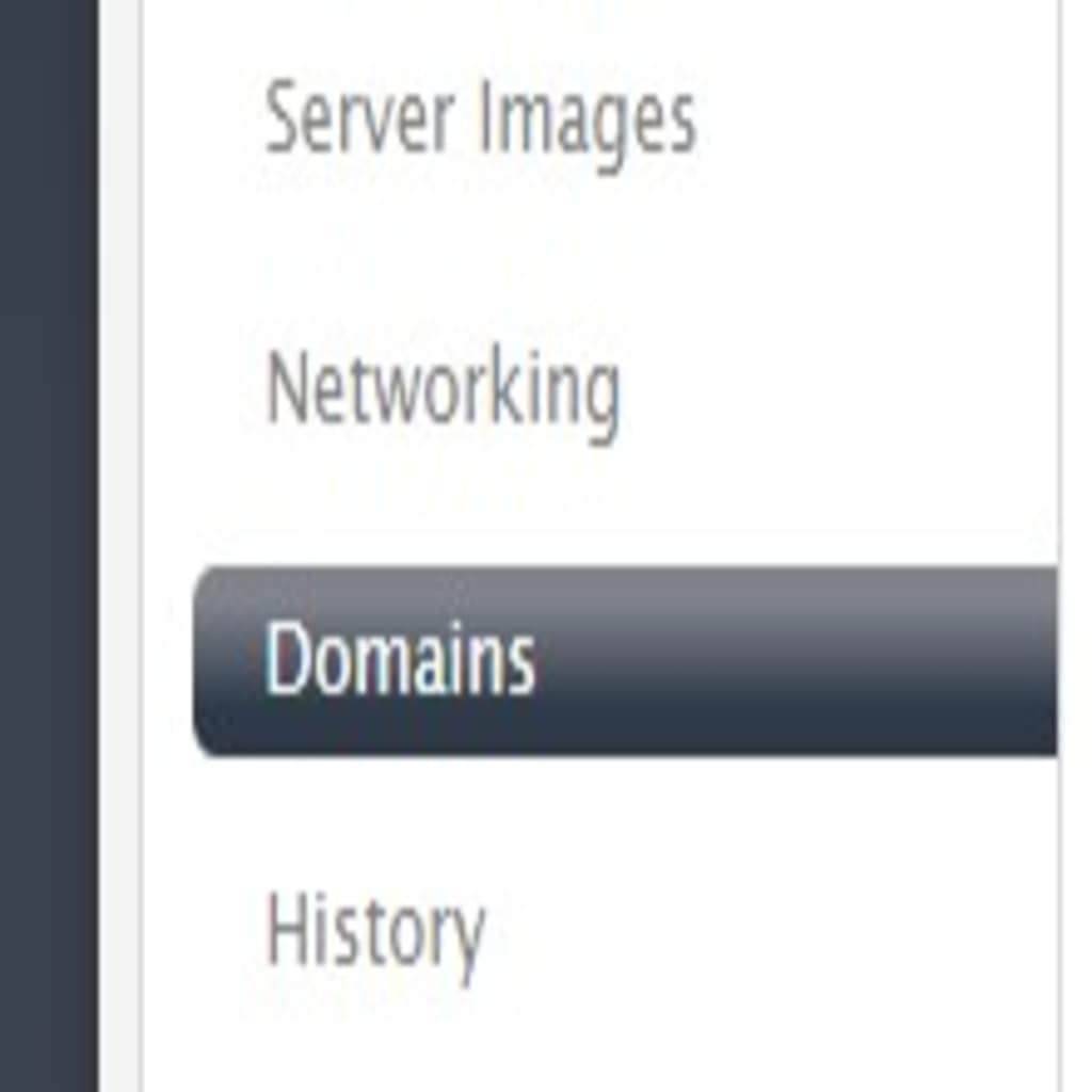 domains link in manage.liquidweb.com highlighted