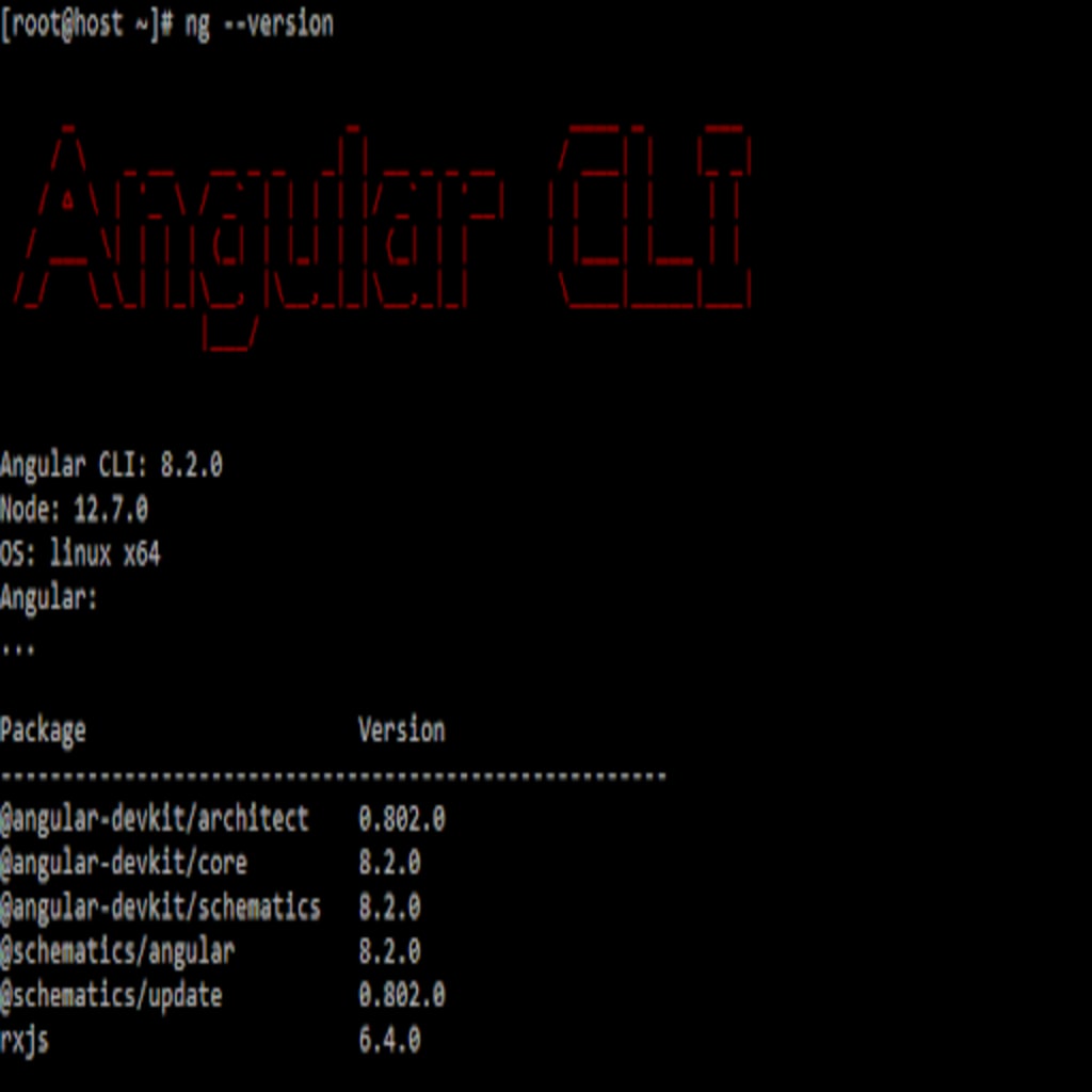 cli output version