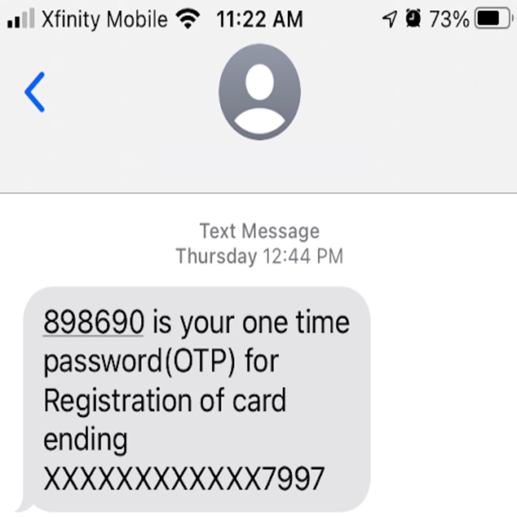 SMS authentication is a great way to secure using two factor authentication.